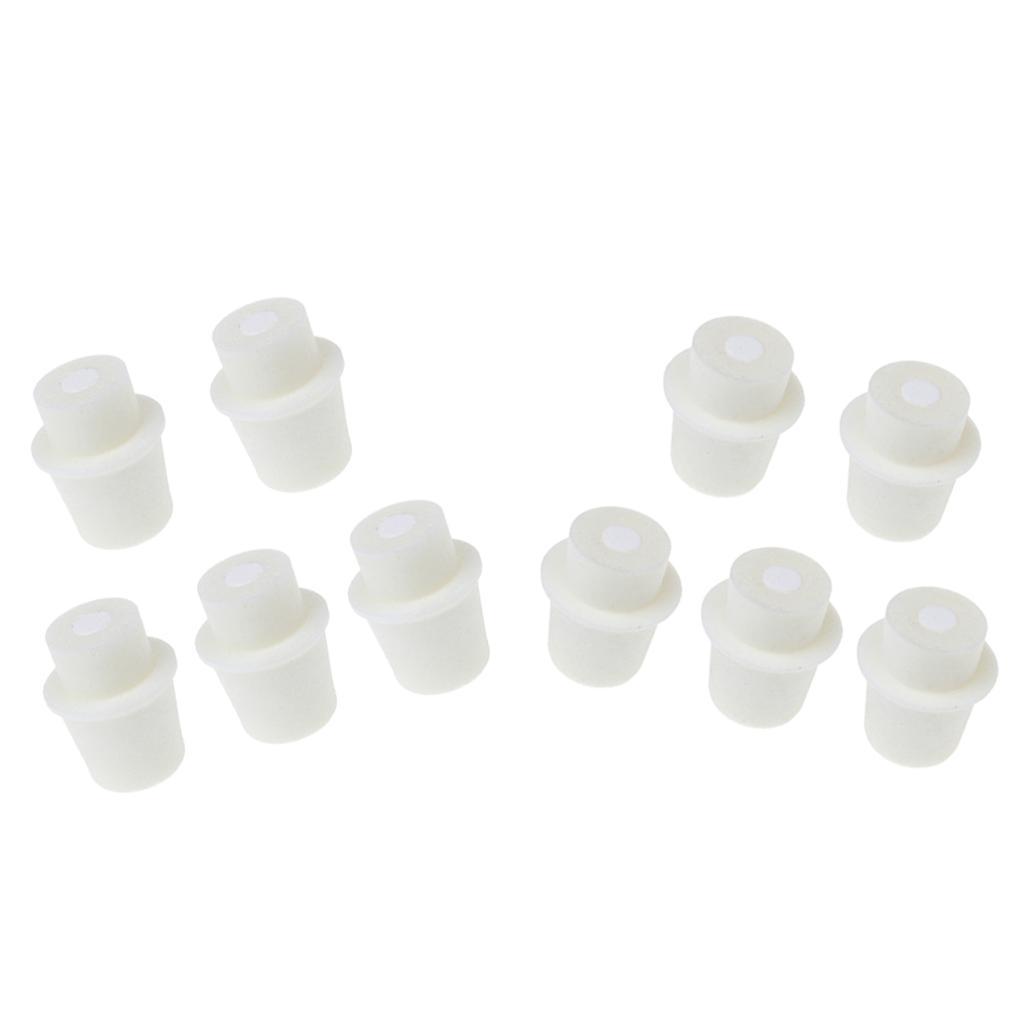 10x Silicone Flask Bottle Stopper Plug Cone Sealed Cover Cap 24-28mm&amp;27-31mm