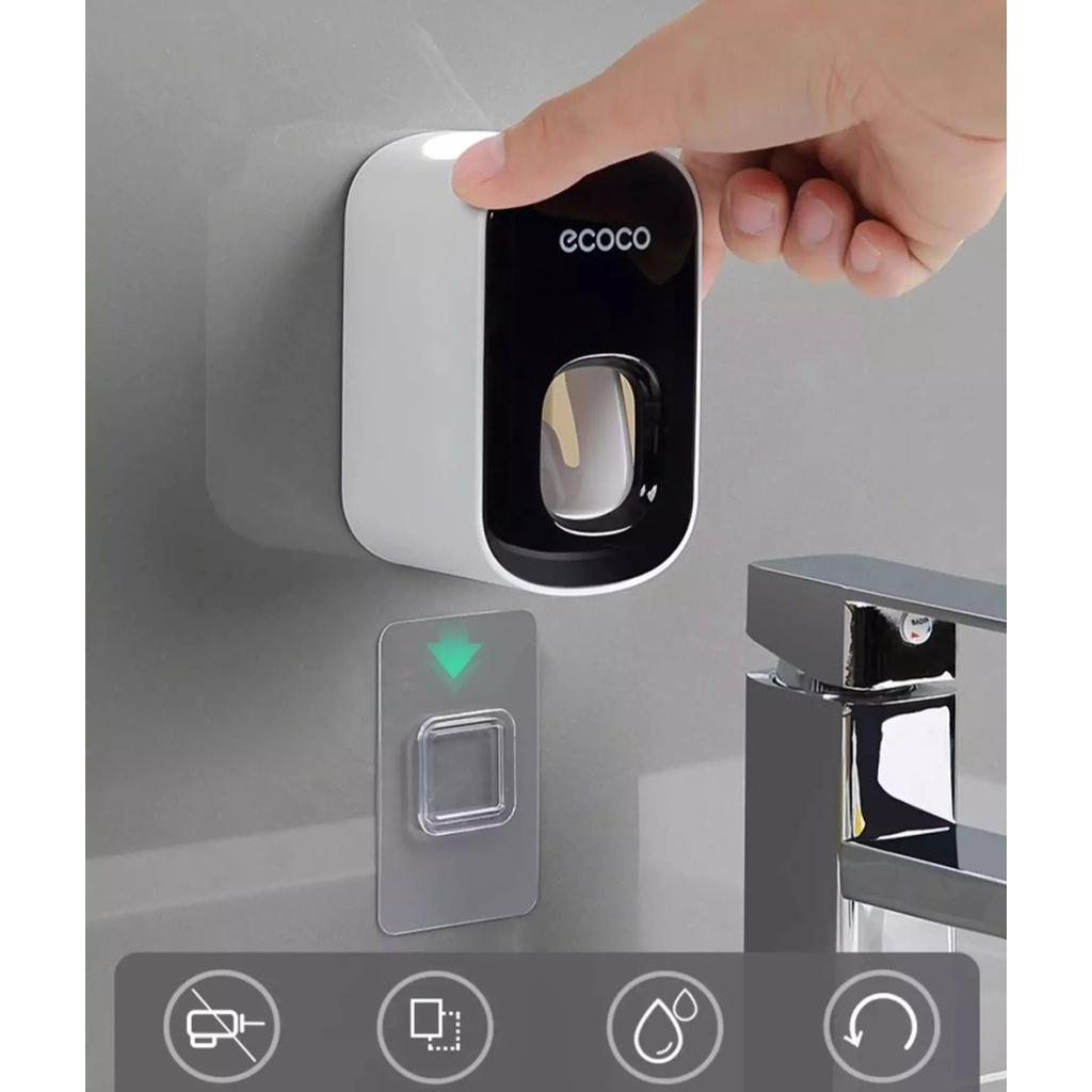 Nhả Kem Chất Lượng Cao, Hộp Đựng Kem Đánh Răng Nhỏ Gọn Không Khoan Đục Khi Lắp Ráp