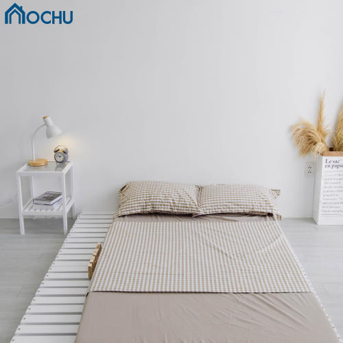 Giường Ngủ Pallet Gỗ Thông OCHU - Nancy Bed - White