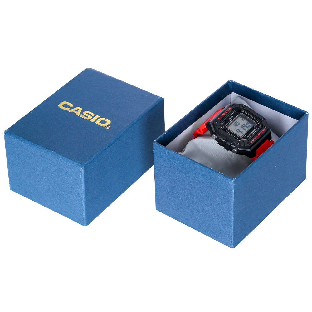 Đồng hồ nam dây nhựa Casio W-218H-4BVDF