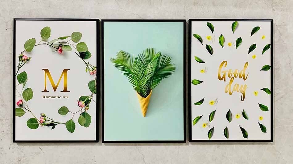 TRANH CANVAS - TRANH TREO TƯỜNG - TRANH TREO TƯỜNG LÁ TROPICAL