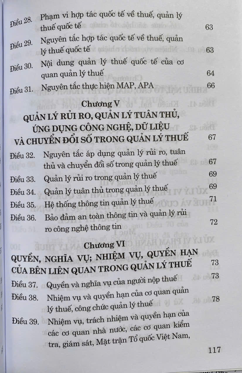 Luật Quản Lý Thuế Năm 2025