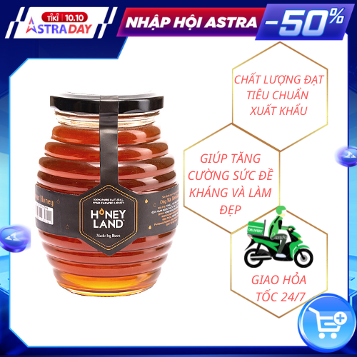 Mật ong Hoa Rừng Tây Nguyên hũ 500g