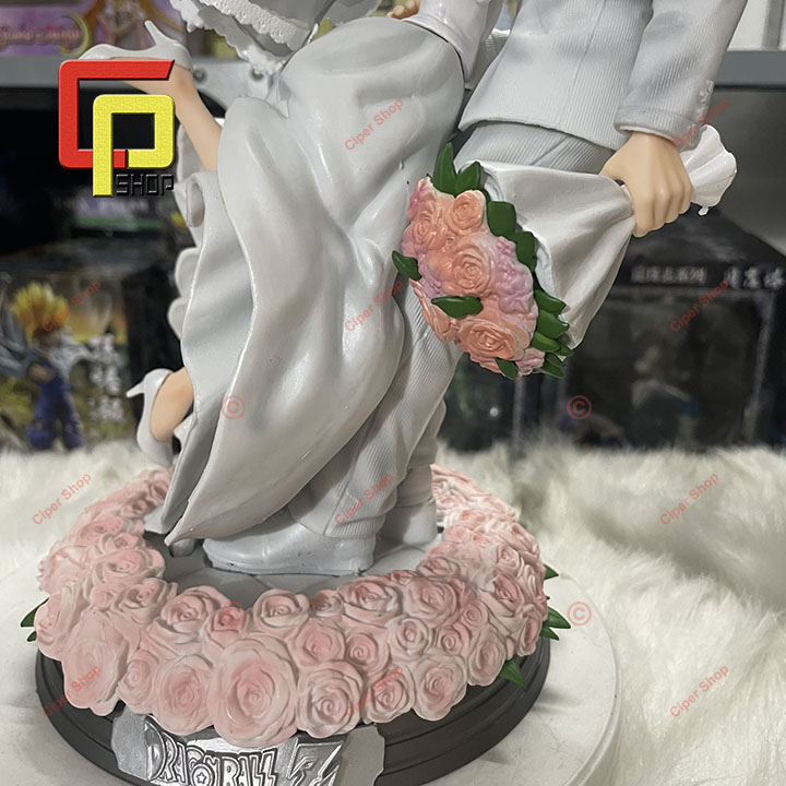 Mô hình Son Goku Chichi Đám Cưới - Figure Goku Chichi Wedding Dragon Ball