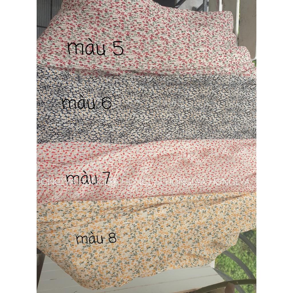 Chân váy dập ly nhỏ Quảng châu chân váy midi xếp ly ulzzang