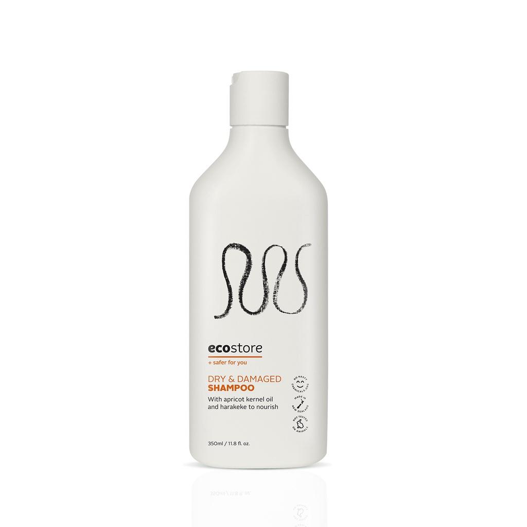 Ecostore Dầu gội dành cho tóc hư tổn gốc thực vật 350ml (Dry &amp;amp; Damaged Shampoo