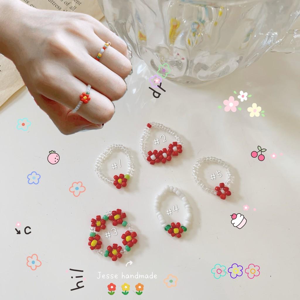 Nhẫn hạt cườm BEADED RING-KOREA