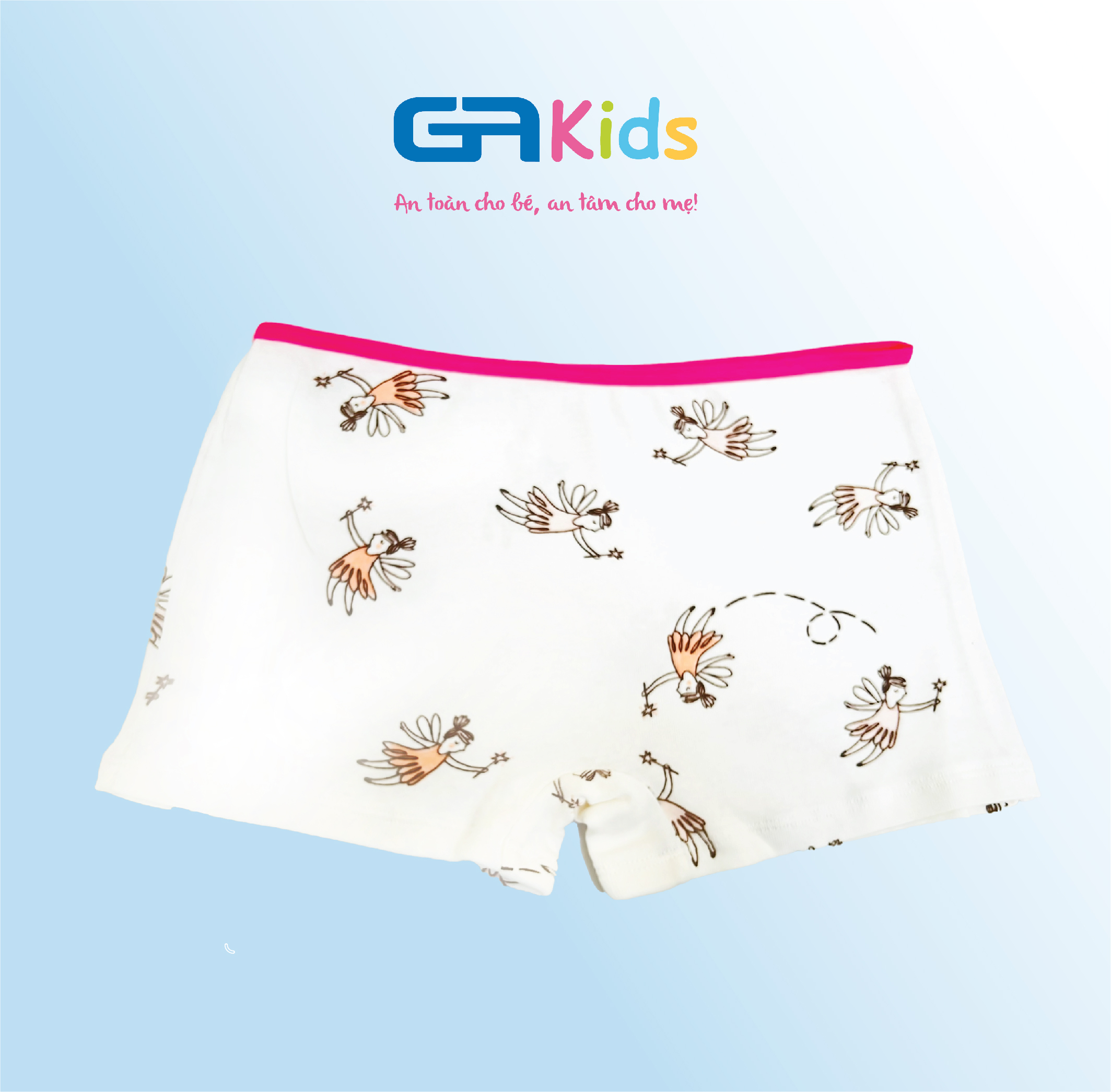 Set 7 Quần Lót Boxer Bé Trai GAKIDS - Cotton Cao Cấp, Thấm Hút Tốt, Thoải Mái Cho Bé Năng Động Cả Ngày