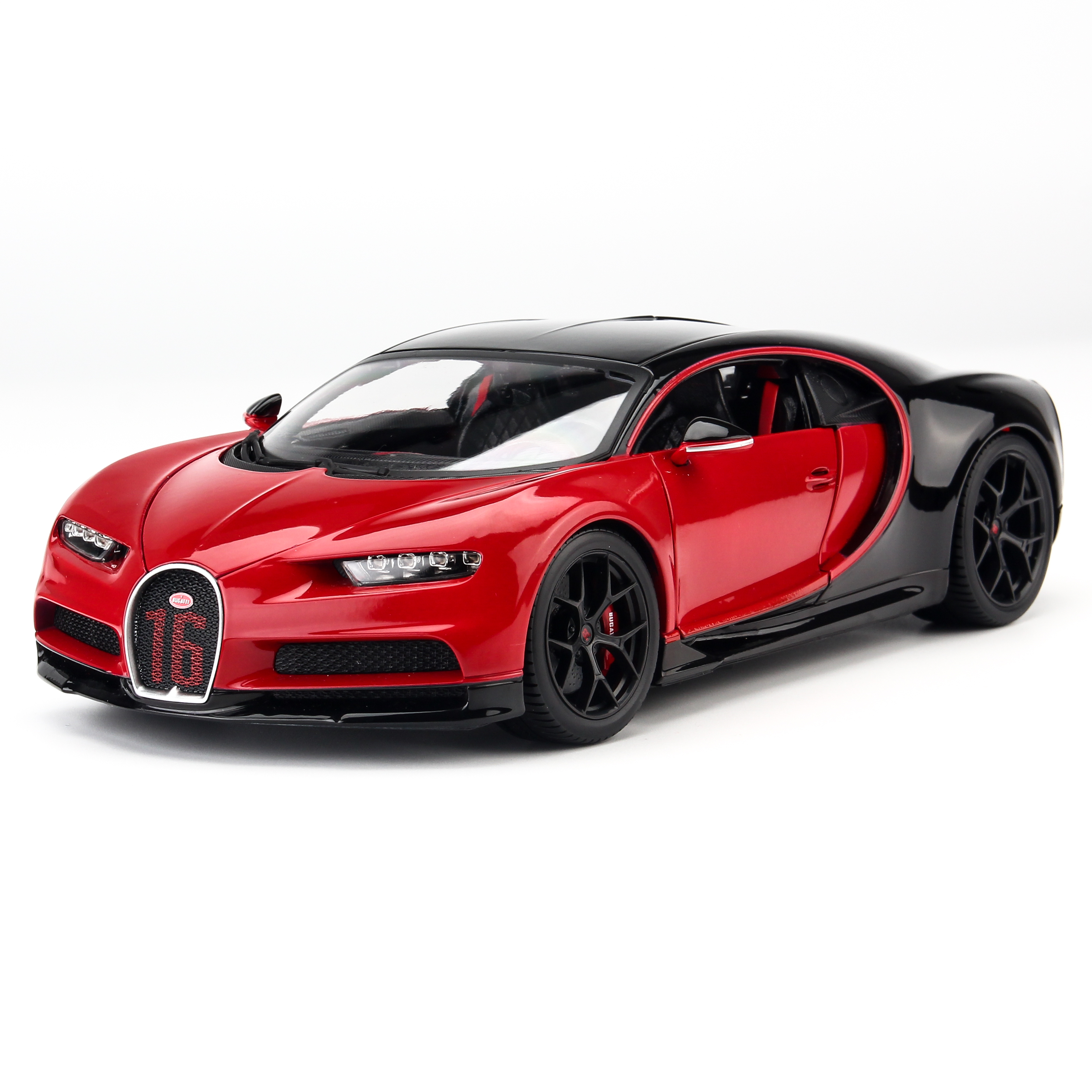 Mô hình xe Bugatti Chiron Sport 16 1:18 Bburago 18-11044