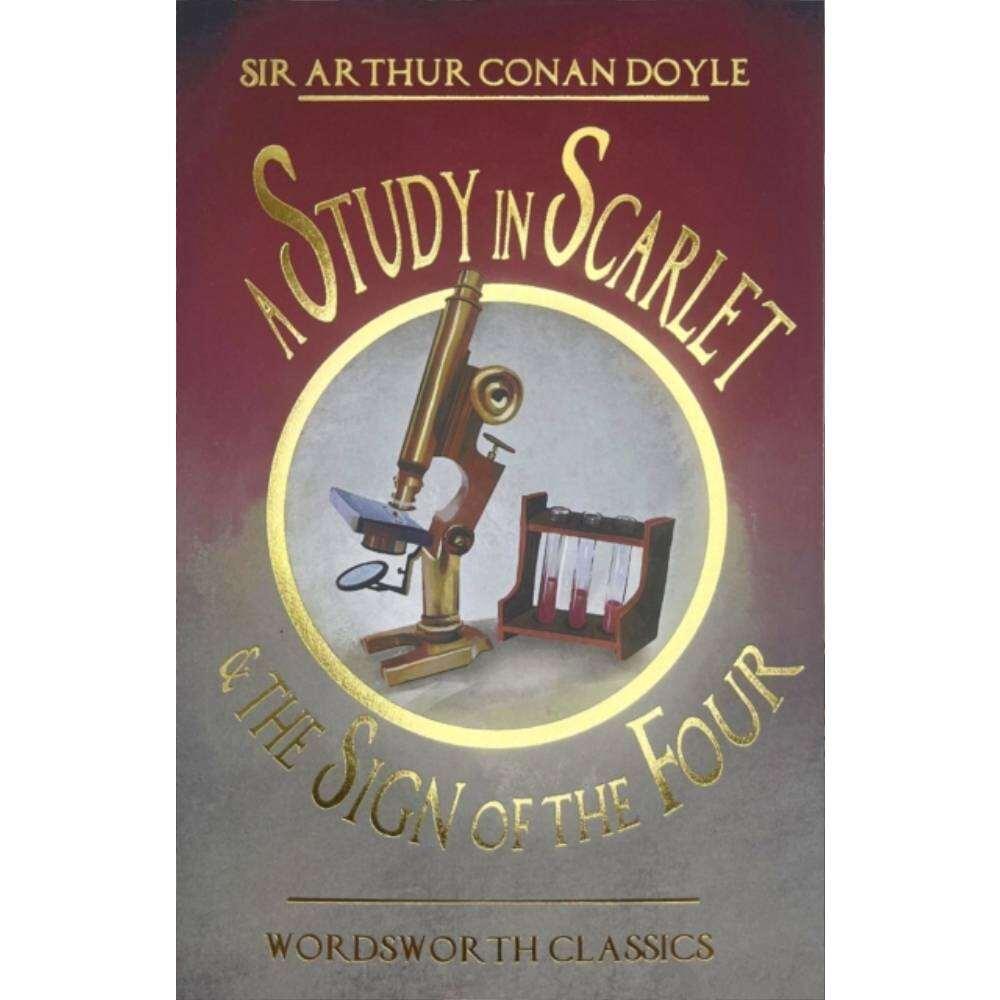 Sách văn học tiếng Anh -  A Study in Scarlet &amp; The Sign of the Four