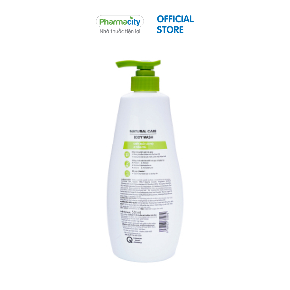 Sữa tắm chiết xuất thiên nhiên sạch khuẩn Pharmacity Natural Care