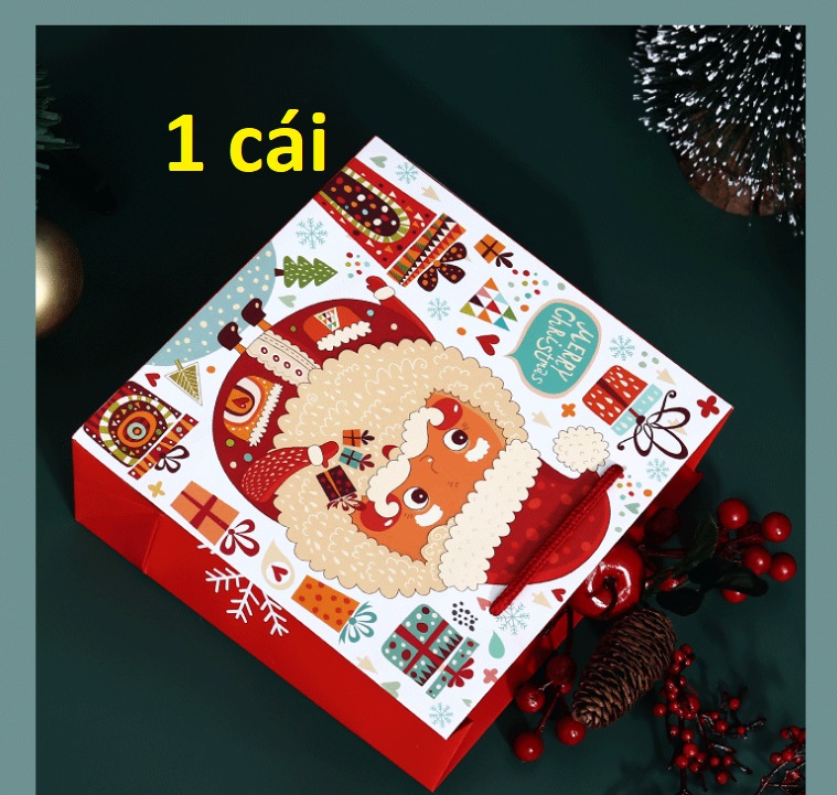 Túi quà tặng Giáng sinh, Noel túi giấy chất lượng