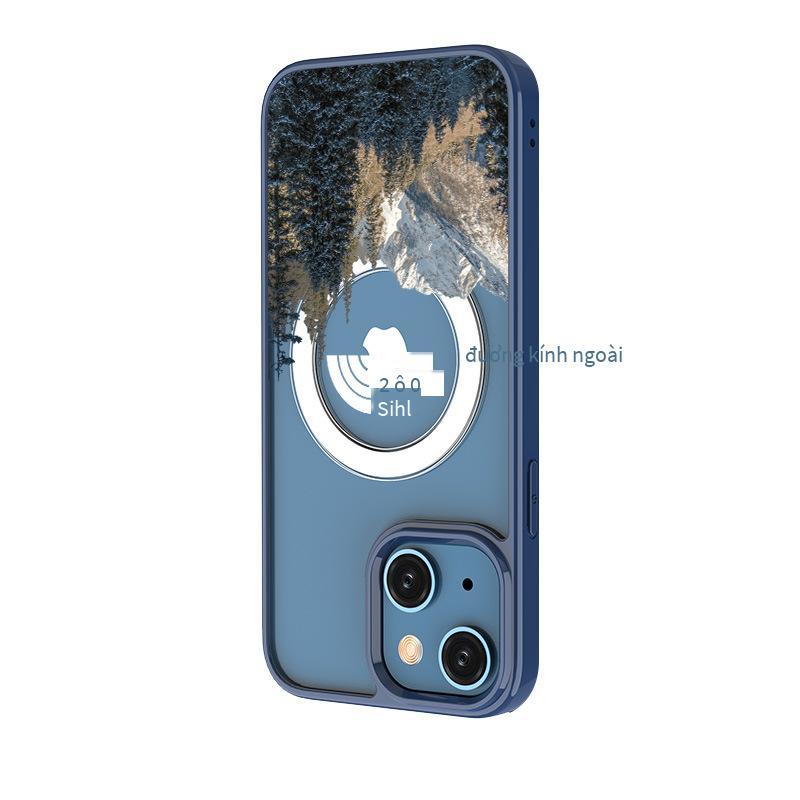 Đảm bảo chất lượng Vỏ điện thoại di động Apple 14Pro hút từ tính 14proamx chống rơi magsafe mới trong suốt cho Amazon