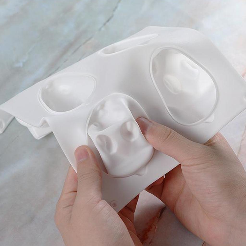 Silicone Cake Molds Rabbit Shape Non Stick Soap Pastry Cake Dessert Decor