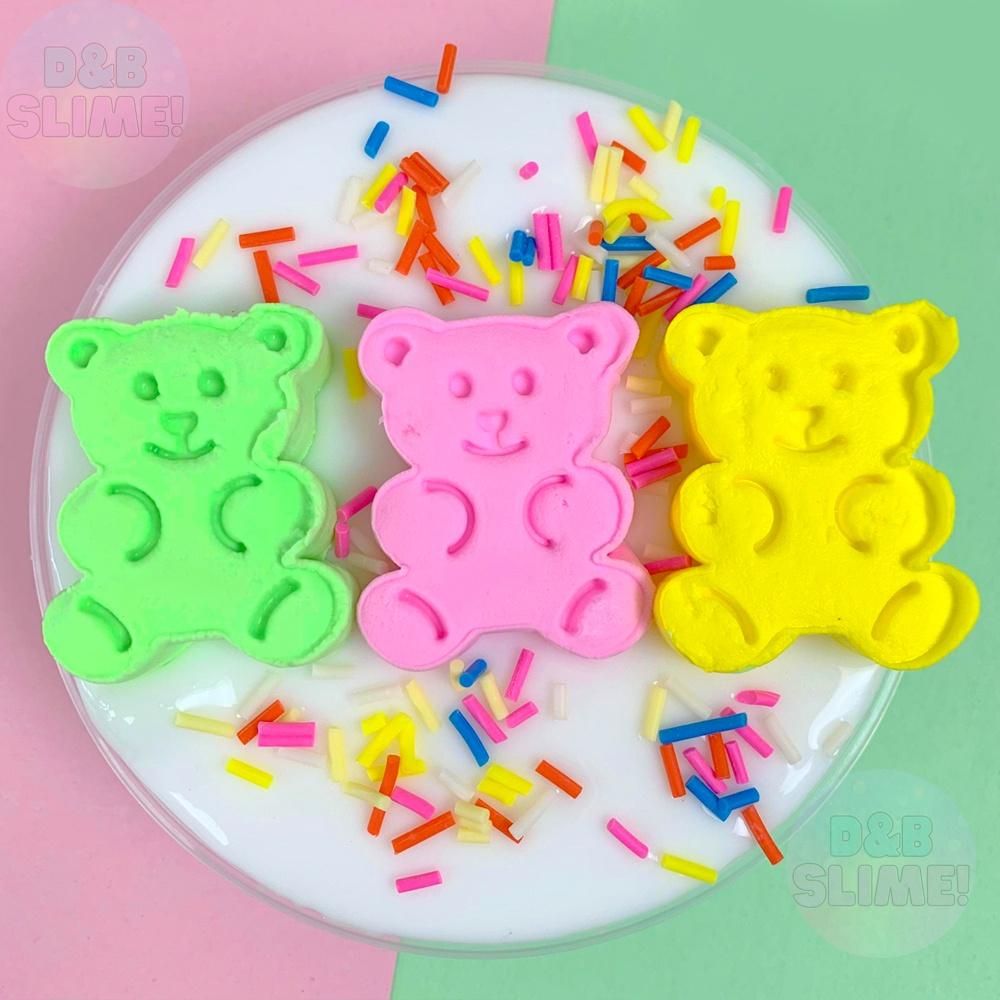 Teddy Bear Clay DIY Slime - Đồ Chơi Chất Nhờn Ma Qúai Cao Cấp Gíup Thư Gĩan