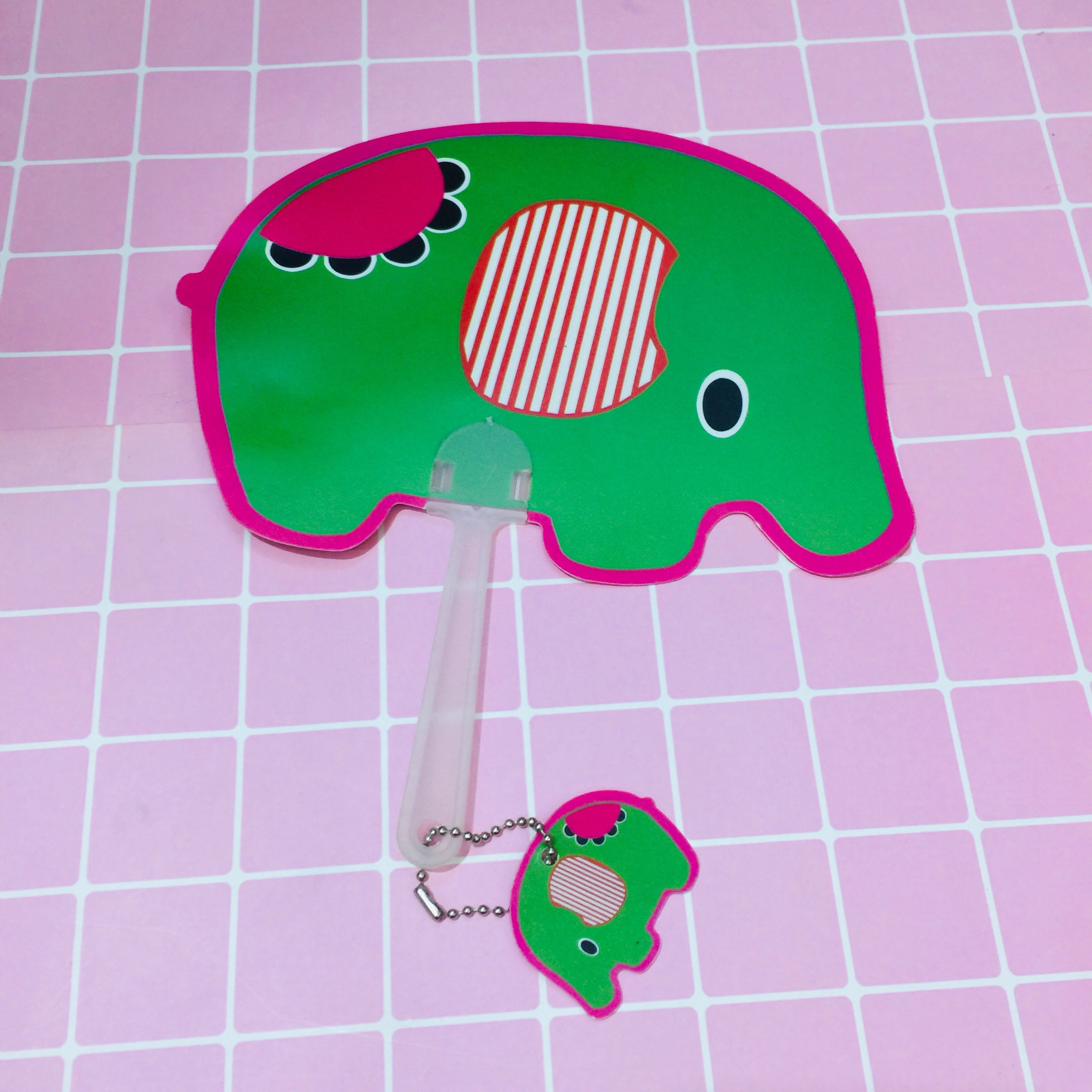 Quạt cầm tay cute hình trái cây & con vật set 5 cái ngẫu nhiên