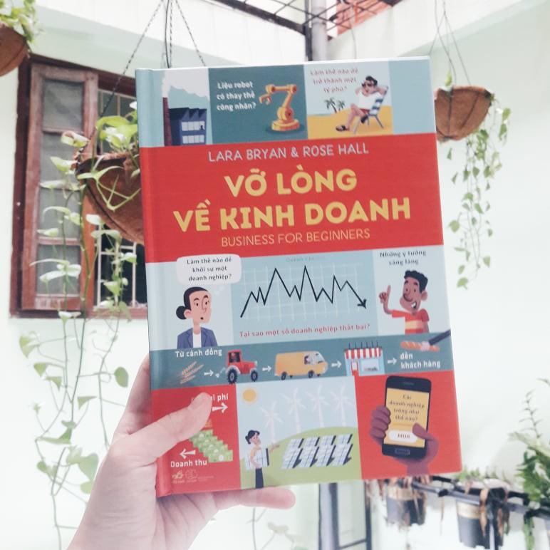 Sách - Vỡ lòng về kinh doanh - Business for beginners (Bìa cứng) (tặng kèm bookmark thiết kế)