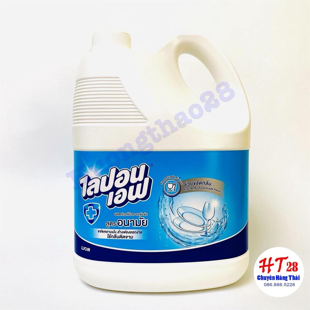 Nước Rửa Chén, Bát Lipon Thái Lan Can 3600ml, Nước rửa chén không mùi an toàn số 1 Huong thao 28