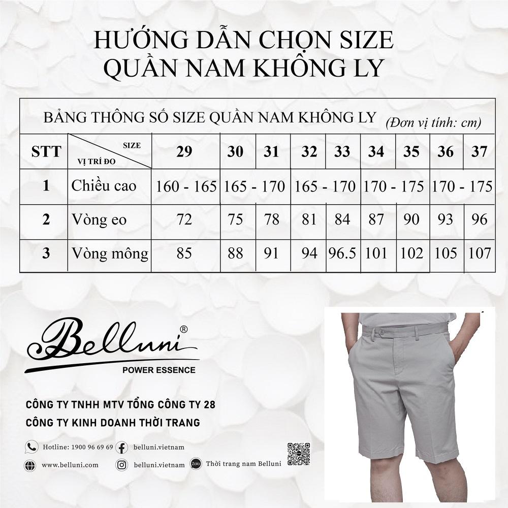 Quần short nam BELLUNI màu sắc đa dạng trẻ trung năng động - QS.CMS.BE019.BL4