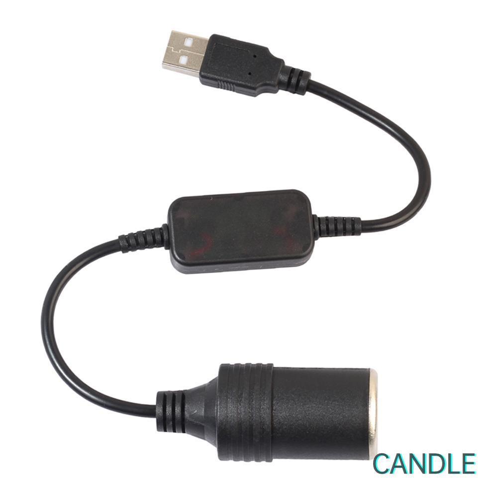 Bộ Chuyển Đổi Ổ Cắm Usb Sang 12v 5v Cho Xe Hơi