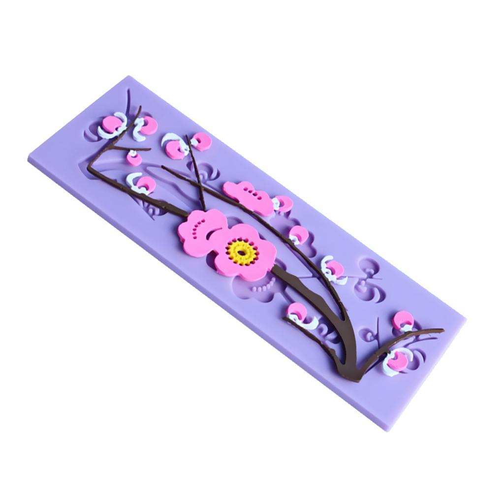 Flower Shape Cake Silicone Mold Chocolate