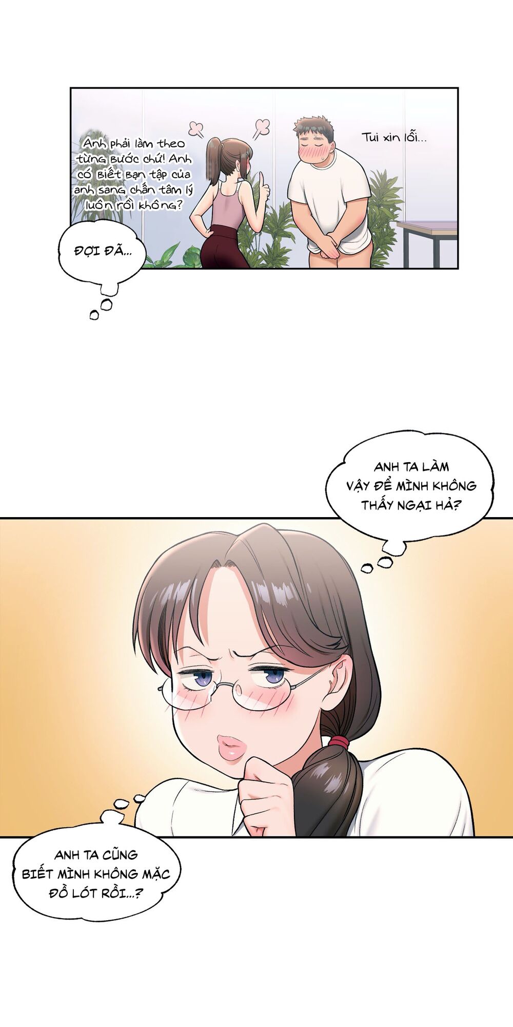 phòng tập gym bí mật chapter 28 34