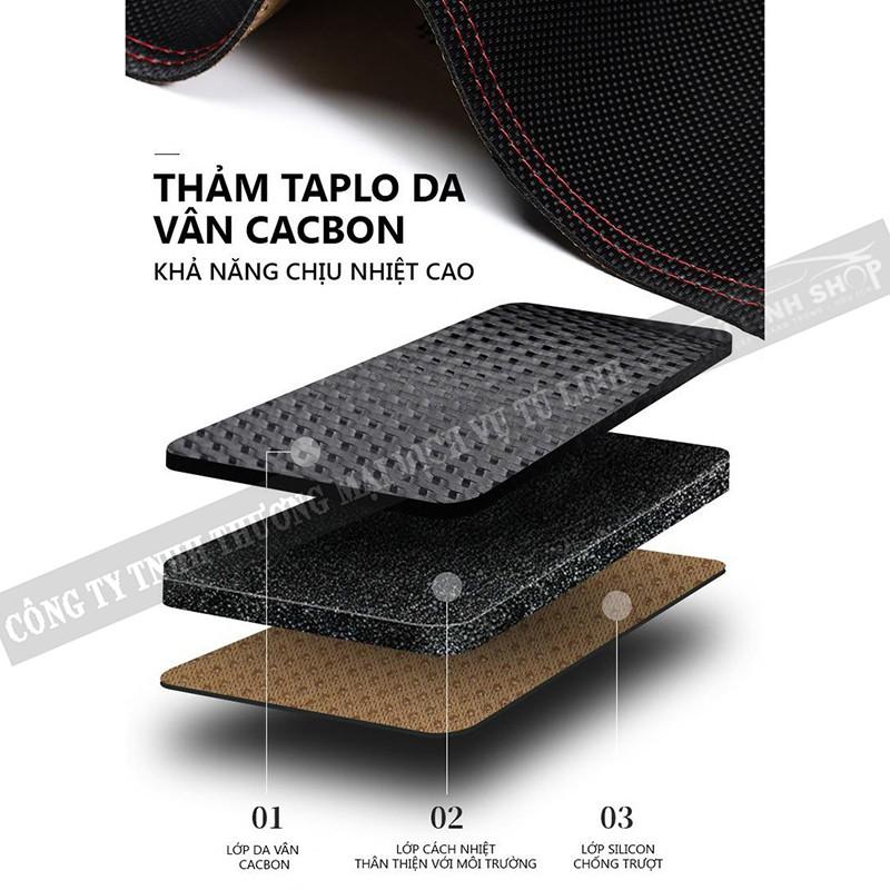 Thảm taplo ACCENT bằng lông Cừu 3 lớp hoặc Da Cacbon