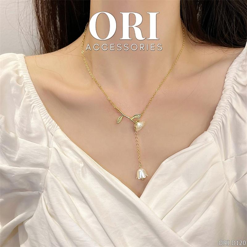 Dây chuyền nữ dáng dài Rosy thời trang ORI ACCESSORIES D120