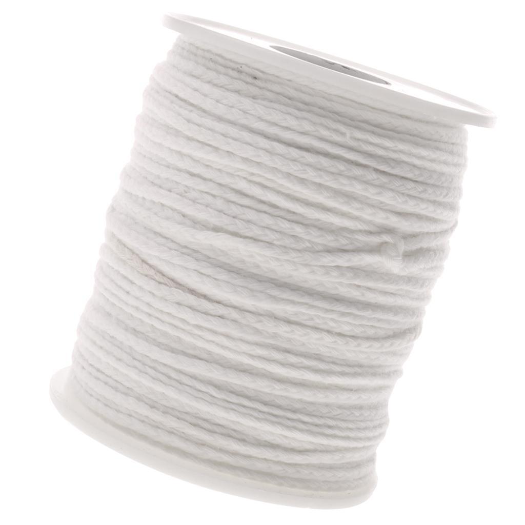 200 Foot Spool Candle Wicks + 2cm   Sustainers Tabs for Candle Making DIY