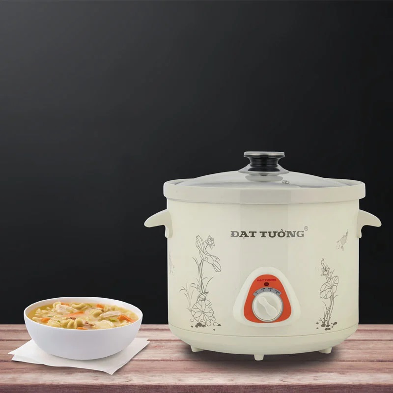 Nồi Kho Đa Năng Sứ 1,5L Đạt Tường - DTSC15S - Hàng Chính Hãng