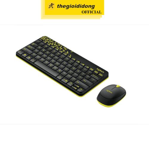Bộ Bàn Phím Chuột Không Dây Logitech MK240 - Hàng Chính Hãng