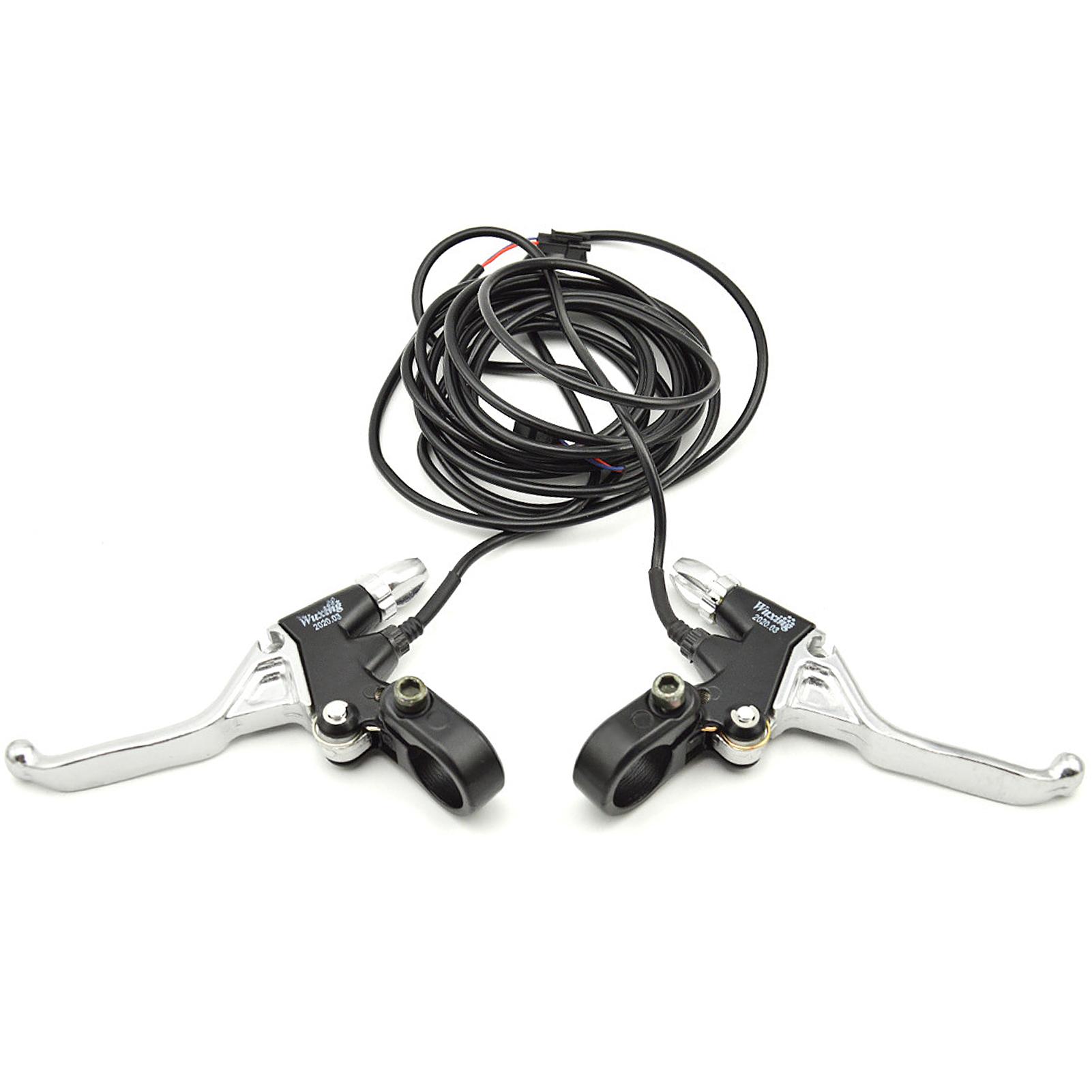 1 Cặp Phanh Xe Đạp Đòn Bẩy V-Phanh Hợp Kim Nhôm Mtb Tay Cầm Phanh Xe Đạp Núi 1,7 M