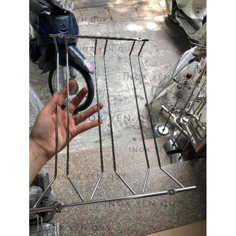 Giá treo ly bắt trần INOX 304