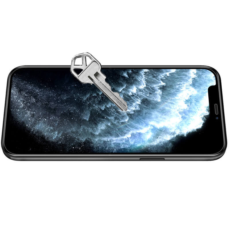 Miếng dán màn hình kính cường lực iPhone 12 Pro Max hiệu Nillkin Amazing H+ Pro mỏng 0.2 mm, vát cạnh 2.5D, chống trầy, chống va đập - Hàng chính hãng