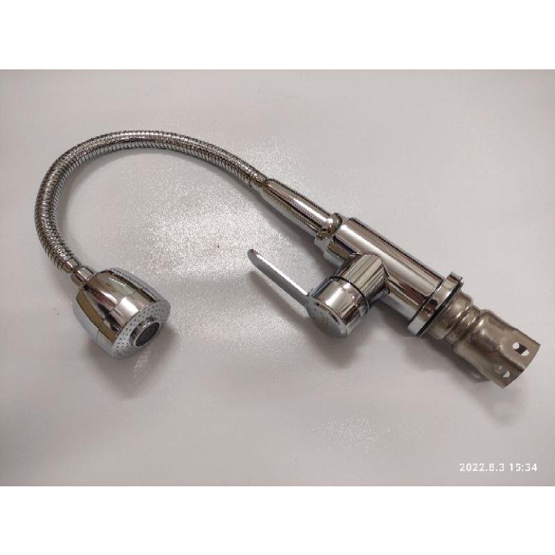 Vòi rửa bát nóng lạnh cần mềm Lukas