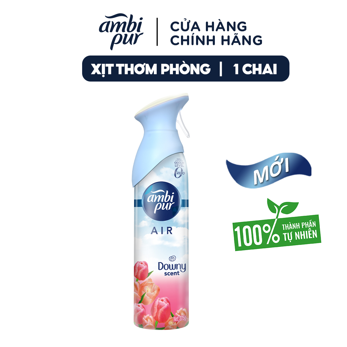 Xịt Phòng AMBIPUR Air Effect Cao Cấp Chai 275G