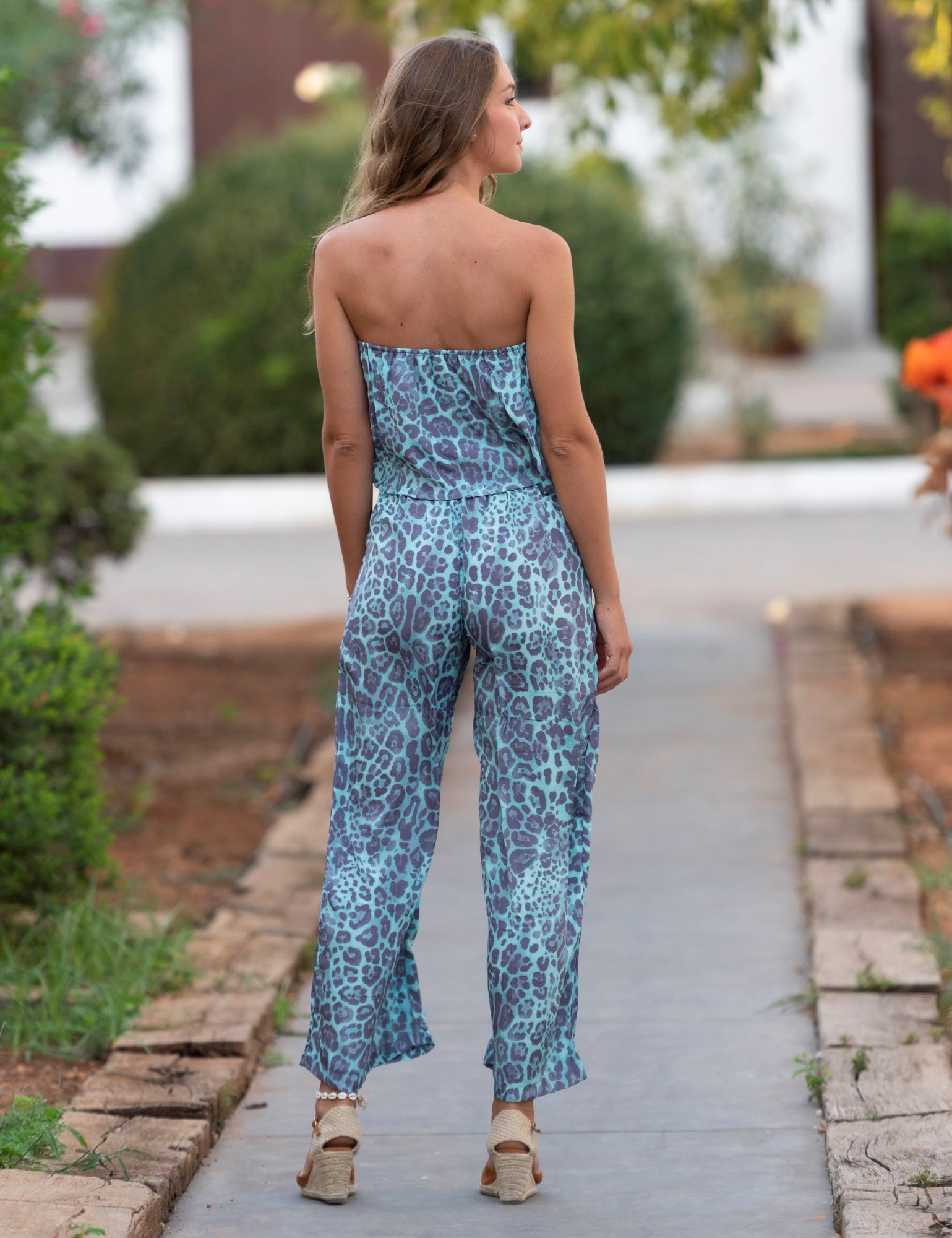 Jumpsuit Hở Vai Isla Bonita IB29050-BU