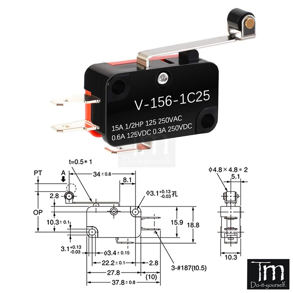 Công Tắc Hành Trình V-156-1C25