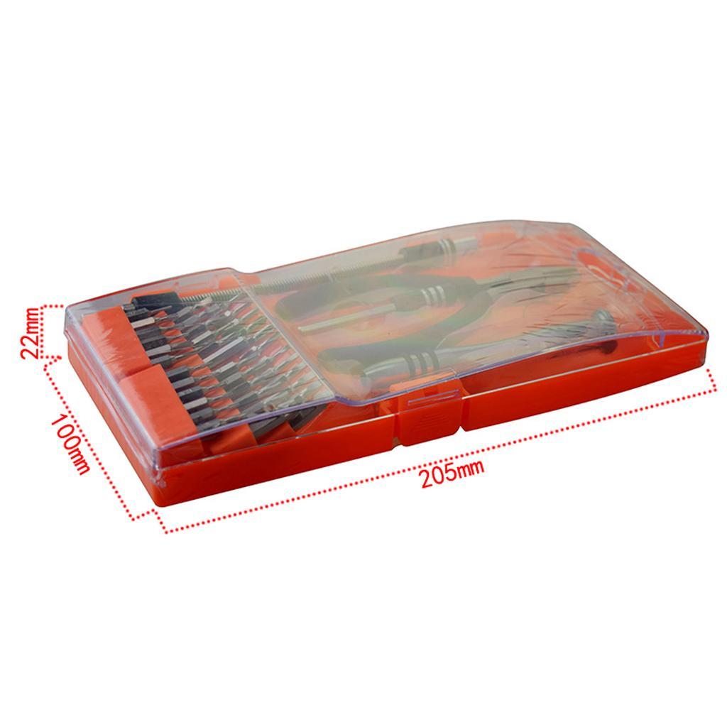 Professional Electronics Repair Tool Kit with Portable Case for Repair Watch