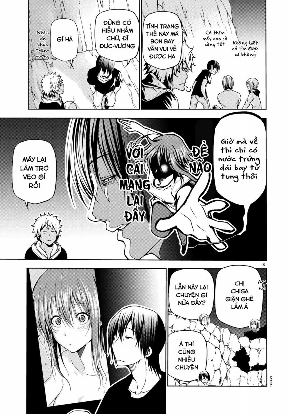 cô gái thích lặn - grand blue chapter 43 15