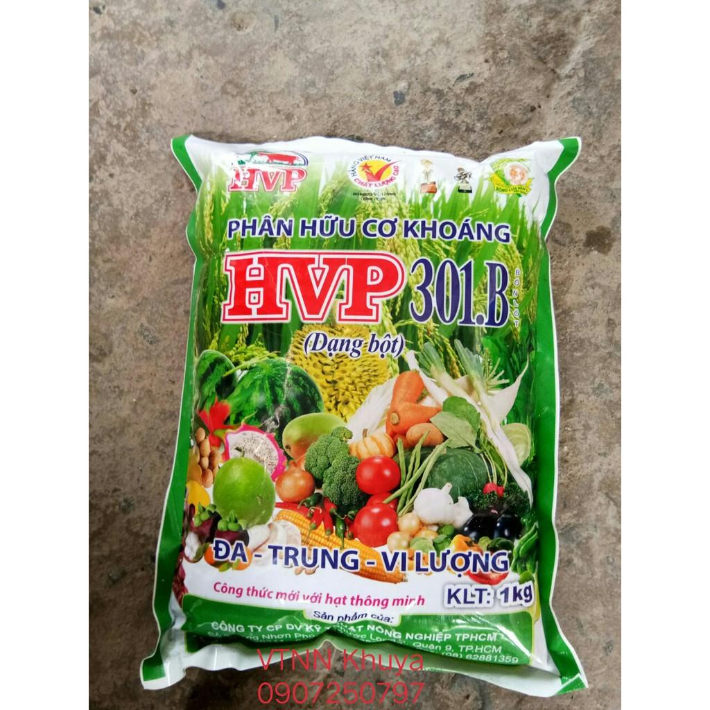 Phân hữu cơ khoáng cao cấp HVP/TN 301B dạng hạt và bột