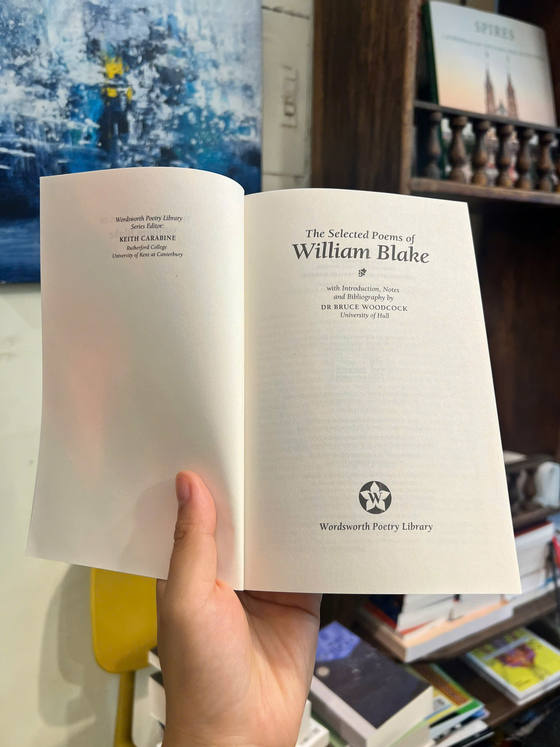 Sách - The Selected Poems of William Blake | Poetry / Classics / Tuyển tập thơ / Ngoại văn Nhập khẩu