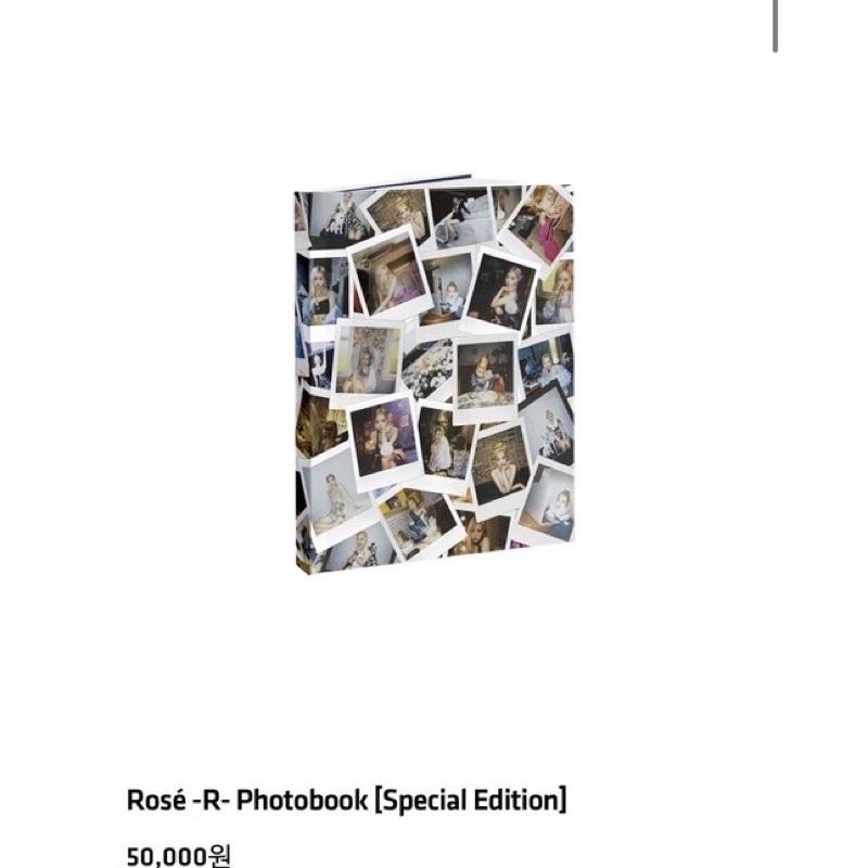 Photobook Ảnh ROSE BLACKPINK Rosé -R- [Special Edition]