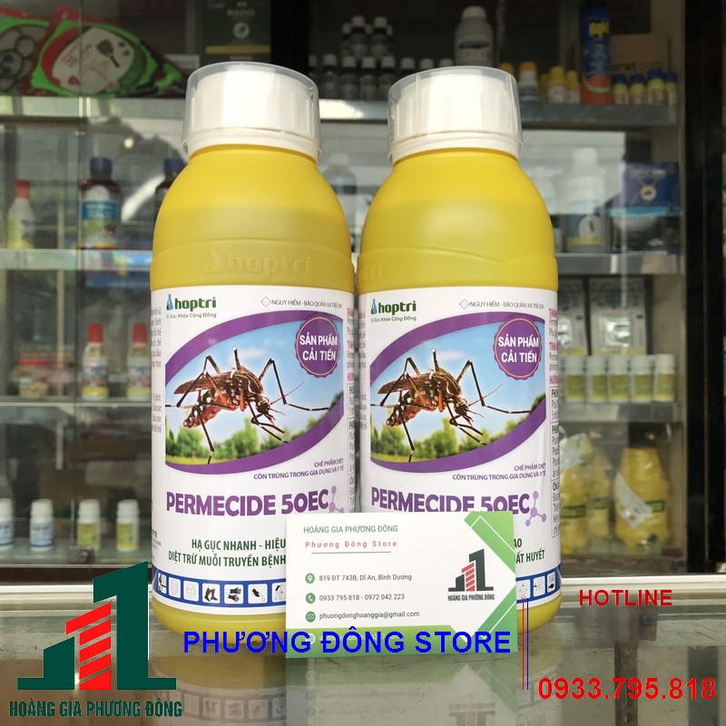 Thuốc diệt muỗi Permecida 50EC _chai 1 lít