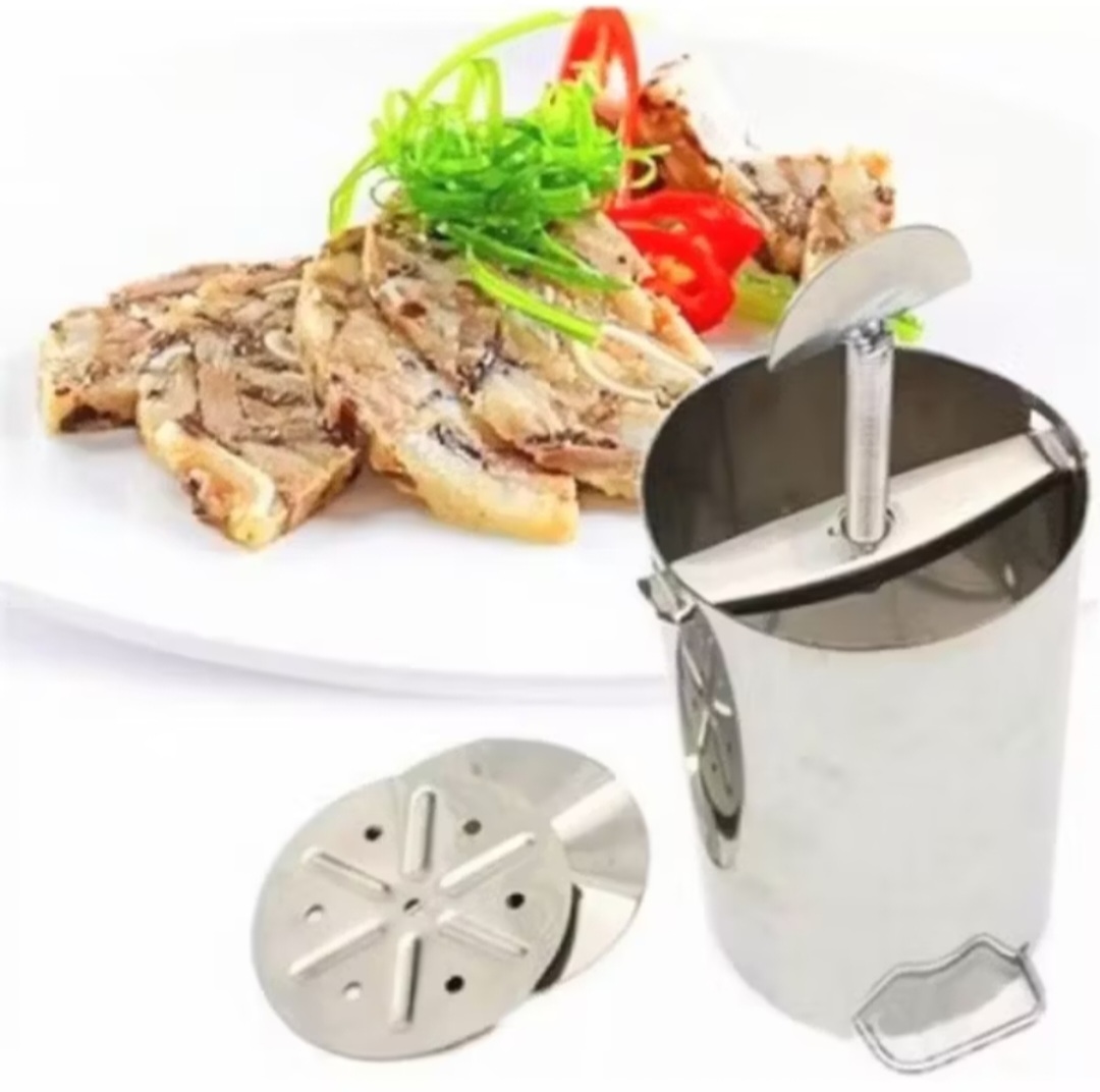 KHUÔN LÀM GIÒ THỦ CHẢ BẰNG INOX LOẠI 1KG 2KG HÀNG CHUẨN