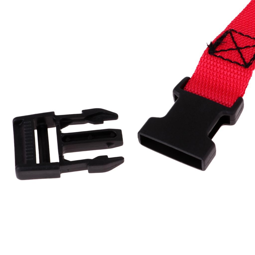 2pcs 39.Golf Trolley Webbing Straps/Luggage Tie down Straps with Quick Release Buckle