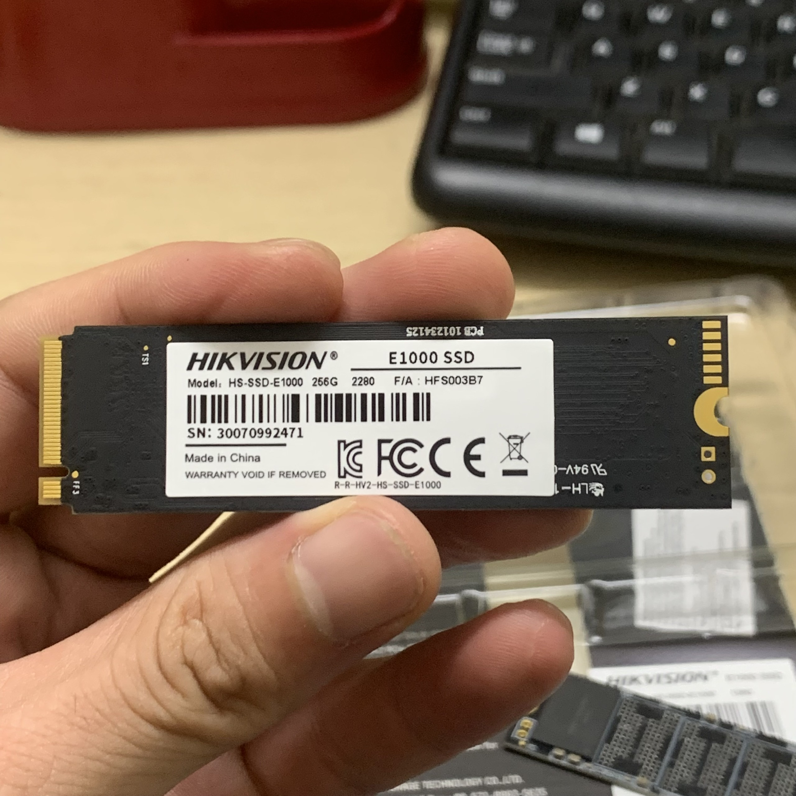 Ổ cứng SSD Hikvision E1000 128GB/256GB/512GB/1TB NVMe PCIe M2 2280 Gen 3x4 Hàng chính hãng