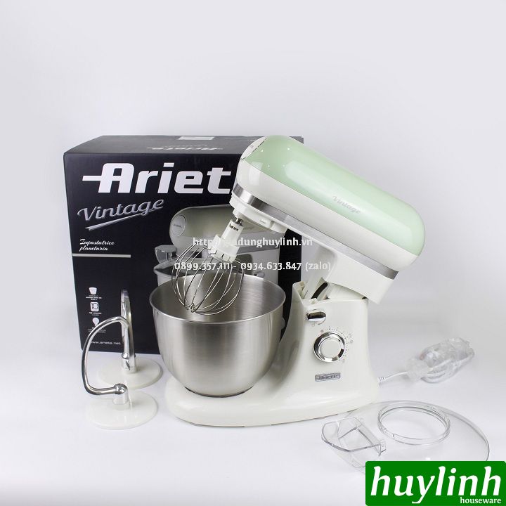 Máy đánh trứng trộn bột Ariete MOD 1588 - 5.5 lít - 2400W - BH 24 tháng - Hàng chính hãng