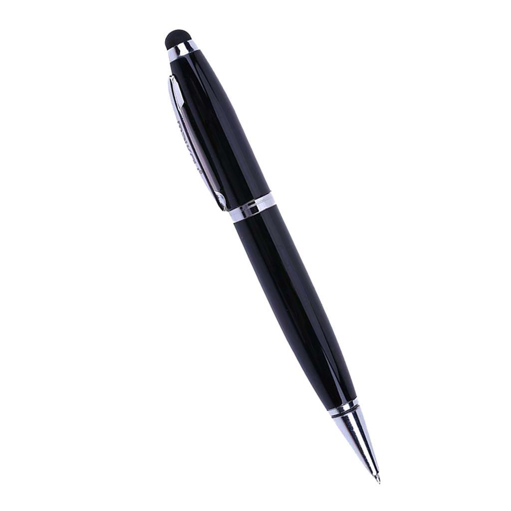 3in1 USB 2.0 Flash  Screen Stylus Pen Writing Ballpoint Pen 32G Black