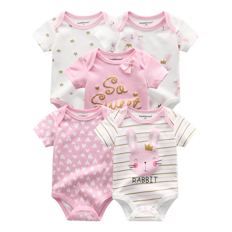 Sơ Sinh Bé Trai Quần Áo 5 Ngôi Sao In Hình Trẻ Sơ Sinh Bodysuit Áo Mùa Hè Bé Gái Áo Liền Quần Bộ Kids Cho Bé Trang Phục Của Ropa para Bebes